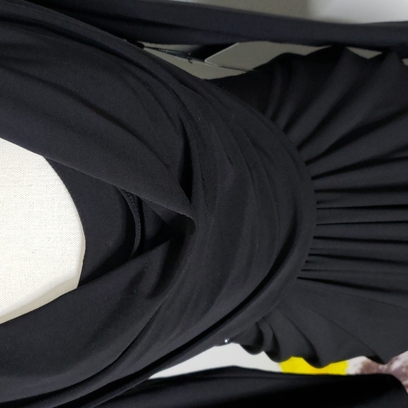 NEW Adrianna Papell Black Sequin Maxi Dress Tall Elegant Luxury Celeb Style - Picture 13 of 16